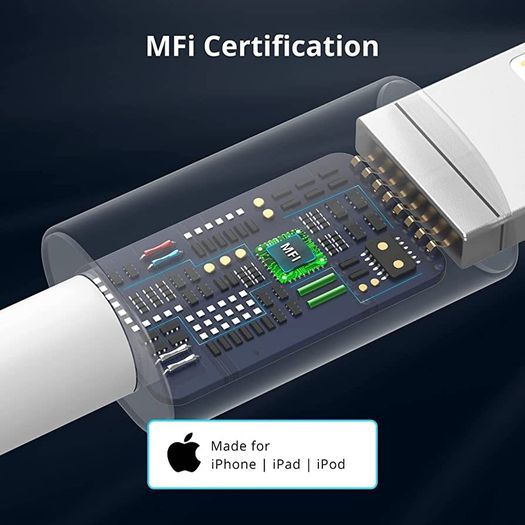 C to Lightning Cable [Apple MFi Certified] iPhone Fast Charger Cable USB-C Power Delivery Charging Cord for iPhone (FREE SHIPPING)