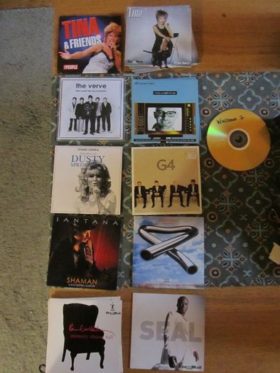 Box of 291 Promo CDs