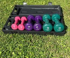 6KG Vinyl Dumbbell Set