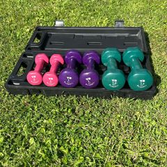 6KG Vinyl Dumbbell Set