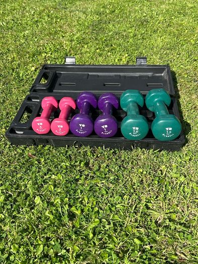 6KG Vinyl Dumbbell Set