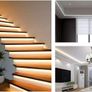 Inductive USB cabinet side COB LED light strip, adjustable brightness, hand sweep motion Image 4