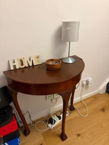 table + stuff