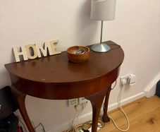 table + stuff