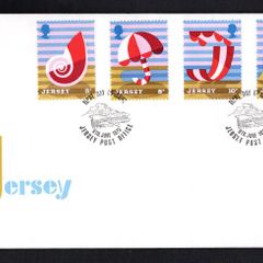 1975 Jersey: Jersey Tourism Commemorate Stamps First Day Cover (FDC)
