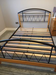 Free Double Bed stripped and ready for Transport