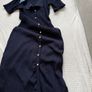 Sandro Navy knit dress Image 2