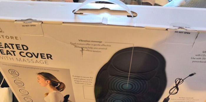 Heated Seat Cover with Massage