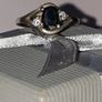 Hallmarked Pristine Vintage Sterling Silver Ring Image 4