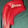 Red srixon Z 3 wood, golf driver cover Image 2