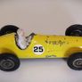 Diecast Vintage Matchbox Maserati 4CLT/1948 Yellow - Good, slightly chipped condition/No Box Image 4