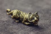Metal Crouching Tiger Figure
