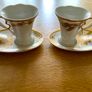 Set of 2 Glina tea cups and saucers Image 5