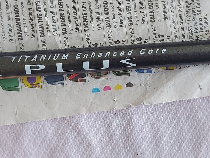 Northwestern Titanium Matrix, Acculite Lightweight Graphite, Titanium Enhanced Core Plus No 1 iron Golf Club