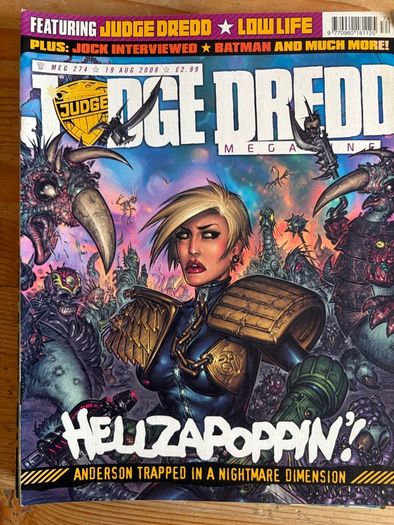 2000AD & Judge Dredd Megazine Collection Job Lot - 60 Comics