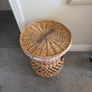 Wicker laundry basket Image 2
