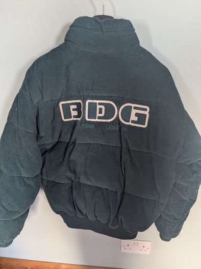 Urban Outfitters BDG Green Cord Puff Jacket (NEW)