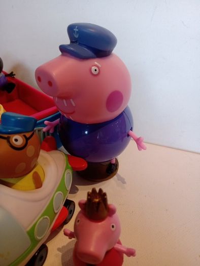 Peppa Pig Lot Including Bus and Pedro Pony