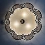 Flambeau 3 Light Bronze Semi Flush Ceiling Light Image 2