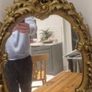 antique old styles gold mirror Image 3