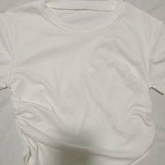 White crop tshirt