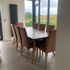 Kitchen chairs x 8