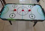 Air hockey table.