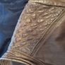 Womens Brown leather jacket size 12-14uk Image 8