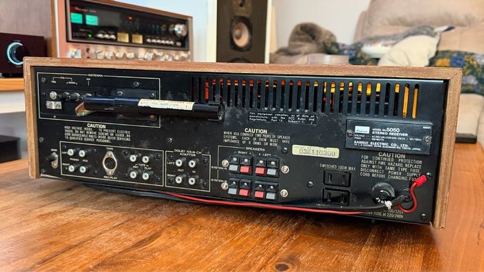 sansui 5050 -Recapping 2 years ago