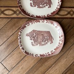 Vintage 1960"s Pair English Ironstone Pottery Beefeaters