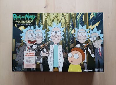 Rick & Morty Deckbuilding Science Fiction Card Game [ADULT SWIM]