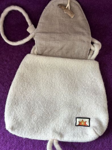 Hand felted Shoulder Bag From Finland