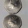 Last Irish 50 pence coins unc Image 3