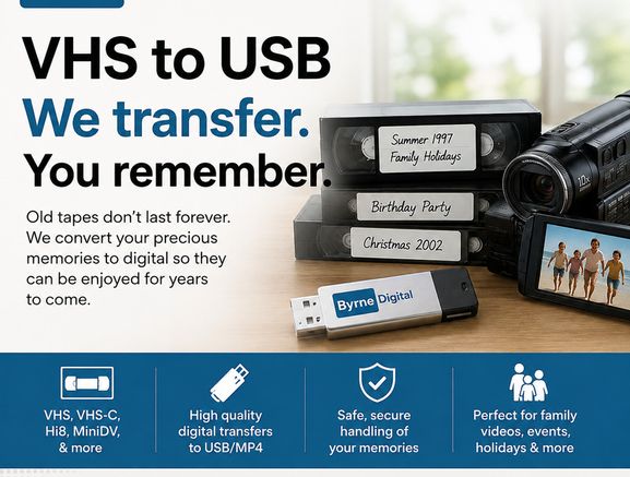 Video Tapes to USB
