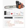 52 cc Gas Chainsaw, 18 inch Gas Powered Chainsaw, 2.4 HP Power Chain Saw with Non-Slip Handle, Gas-Powered Chainsaws with Dual Fuel Tanks, For Wood Cutting, Tree Trimming, and Land Clearing Image 5
