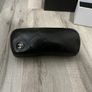 Chanel Black Leather Quilted Hardshell Sunglasses Case Image 3