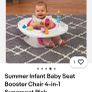Summer infant 4 in 1 activity/booster seat Image 4