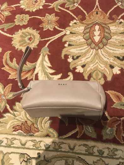 DKNY Leather Vanity  Bag
