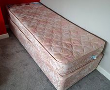 Divan bed and mattress - extra small single