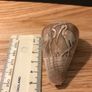 1900's Hand Carved Storks on Sea Shell Image 3