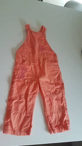 Orange dungarees