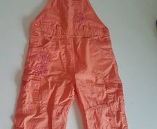 Orange dungarees