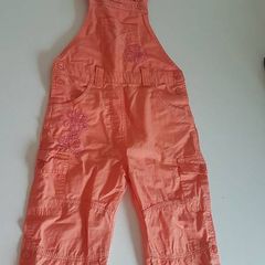 Orange dungarees