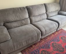 EZ Living Baxter 3 Seater Reclining Sofa