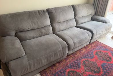 EZ Living Baxter 3 Seater Reclining Sofa