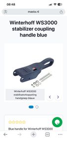 Caravan stabilising handle new