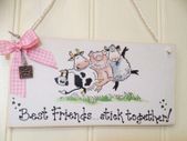 Best Friends Handmade Sign