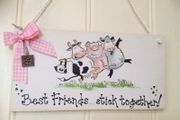 Best Friends Handmade Sign