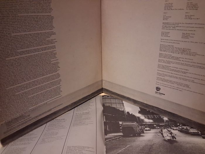 The Who - Quadrophenia - 1973 gatefold 2LP - US Pressing