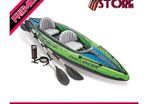 Challenger Kayak 2 Person Inflatable Canoe with Aluminum Oars and Hand Pump (FREE SHIPPING)